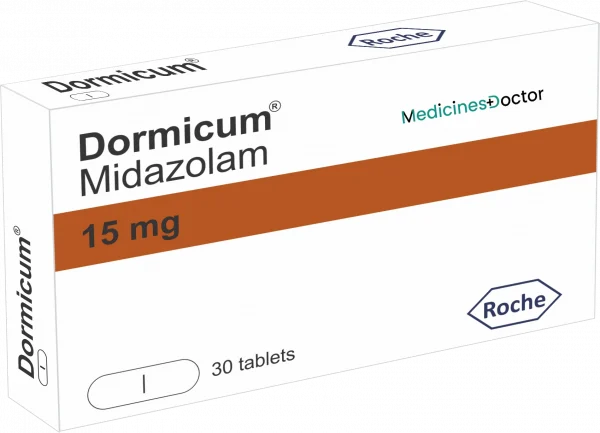 Dormicum 15 mg Medicinesdoctor.com