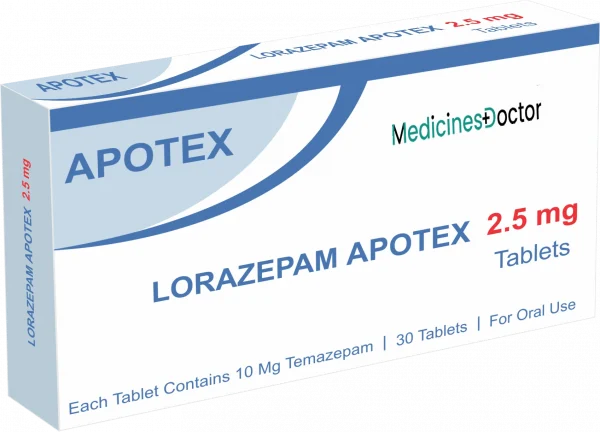 Lorazepam 2.5mg Medicinesdoctor.com